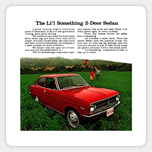 DATSUN 1200 - brochure Sticker